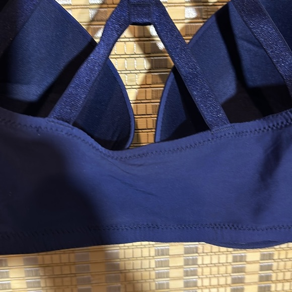 Victoria's Secret Lined Perfect Coverage Front Close Racerback Blue Bra 32DD - Picture 11 of 15